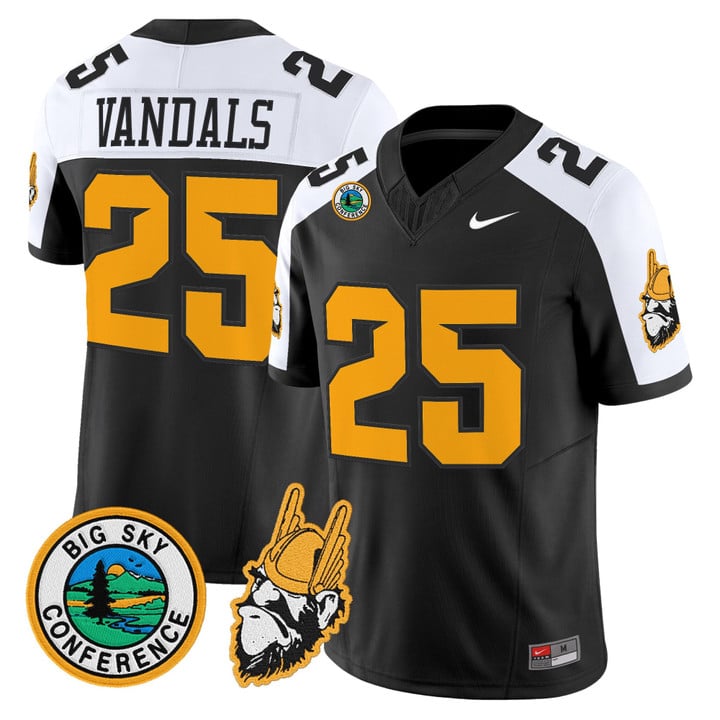 Vandals Jersey #25 Idaho Vandals 1975 Throwback Limited Stitched