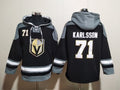 Vegas Golden Knights #71 William Karlsson Pullover Hoodie Black