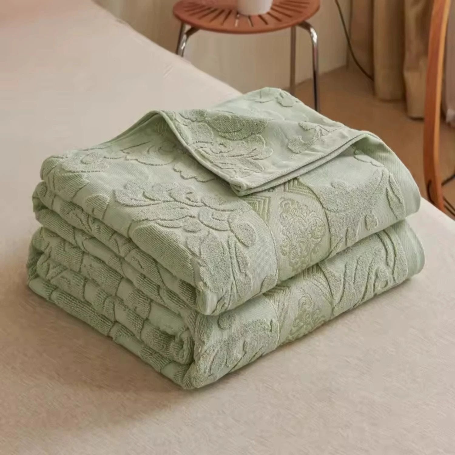 Velour Blossom Dream Throw Blanket