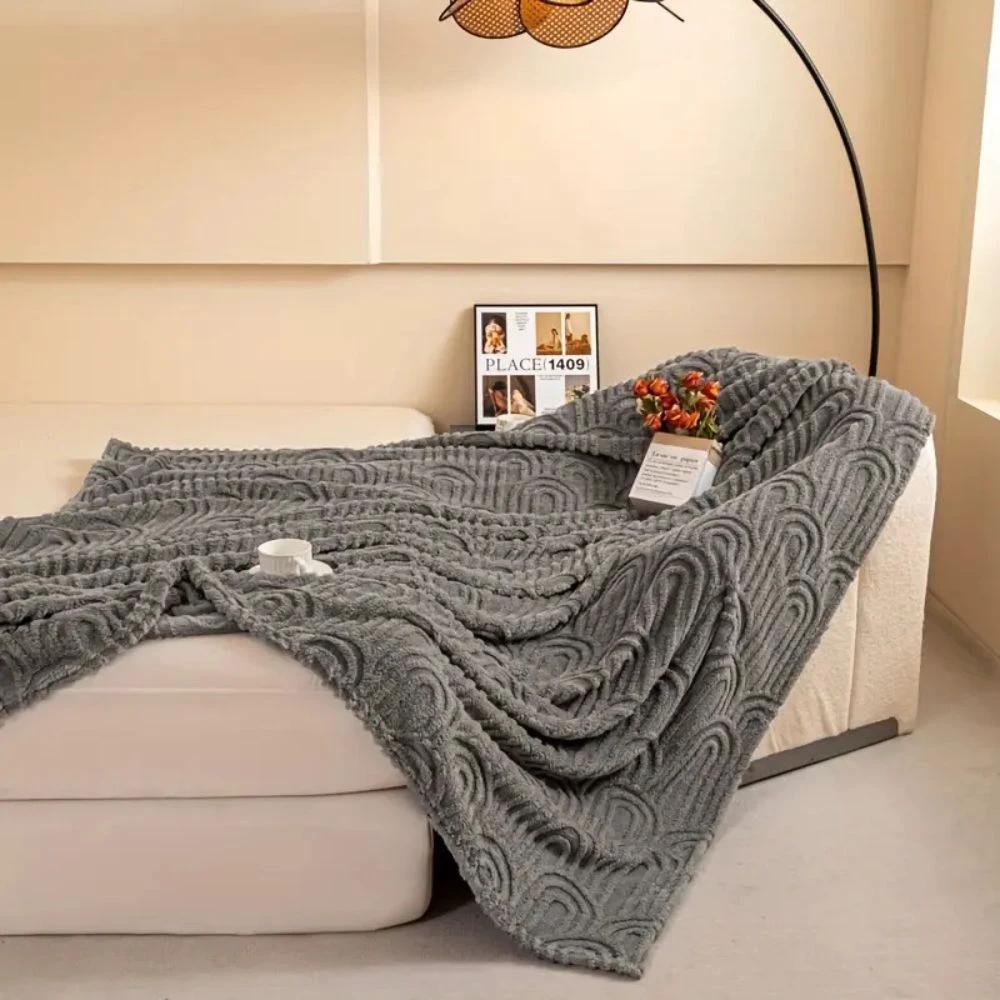 Velura Arch Plush Blanket