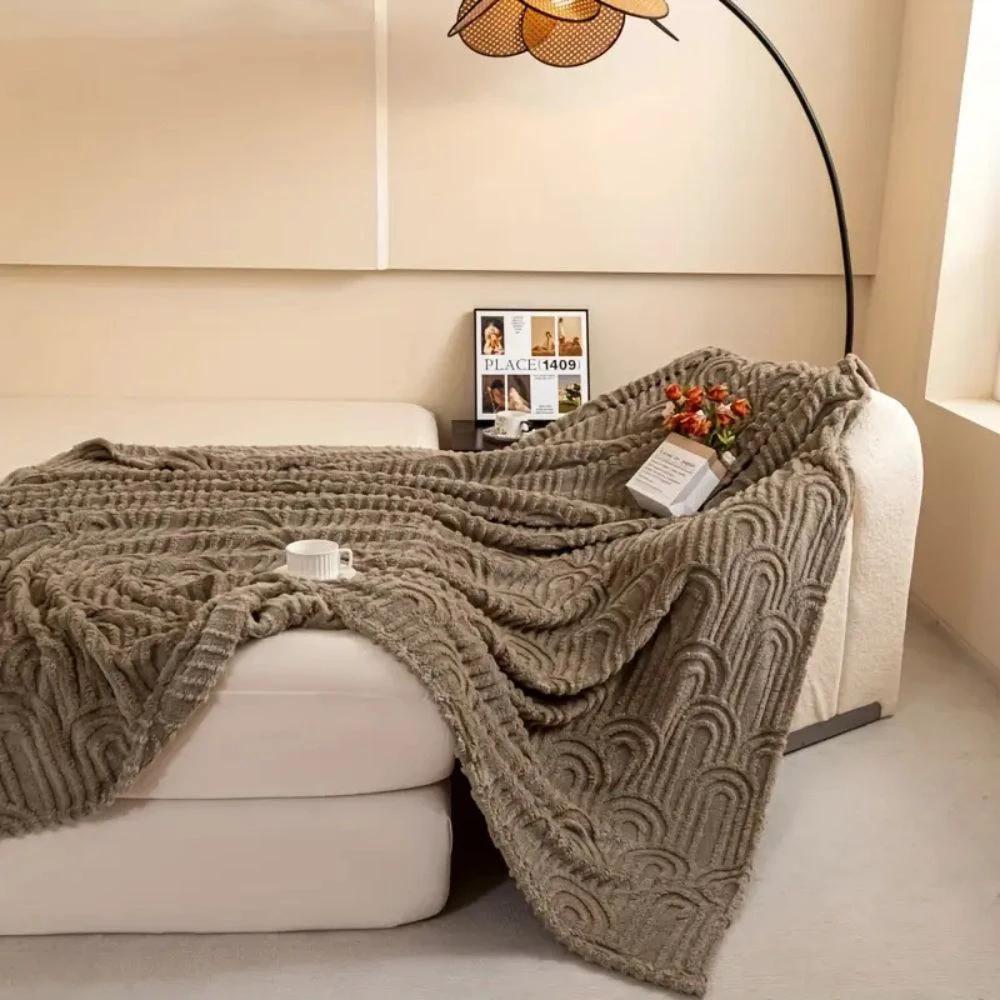 Velura Arch Plush Blanket