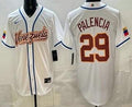 Venezuela #29 Daniel Palencia White 2026 World Baseball Classic Cool Base Jersey