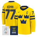 Victor Hedman Jersey #77 Sweden Olympic 2026 Premium Hockey All Stitched