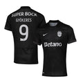 Viktor Gyökeres 9 Sporting CP 2025-26 Away Match Jersey – Black
