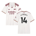 Viktor Gyokeres #14 Arsenal 2025-26 Third Jersey – Cream