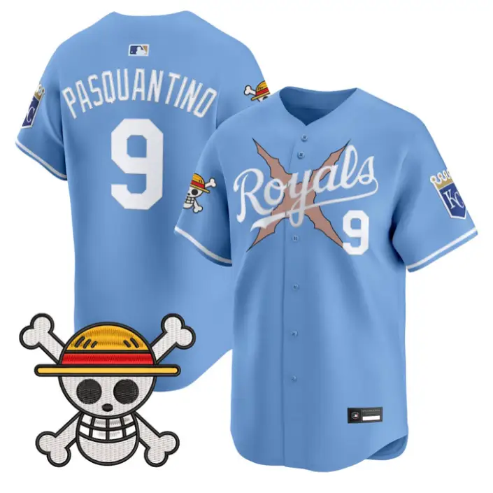 Vinnie Pasquantino Jersey #9 Kansas City Royals One Piece Premier Stitched