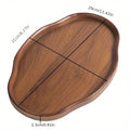 Vintage-Style Bamboo Serving Tray
