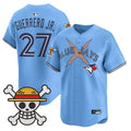 Vladimir Guerrero Jr Jersey #27 Blue Jays One Piece Premier Stitched