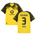 Waldemar Anton #3 Borussia Dortmund 2025-26 Home Men Jersey – Yellow