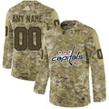 Washington Capitals Camo  Customized Jersey Premium Stitched