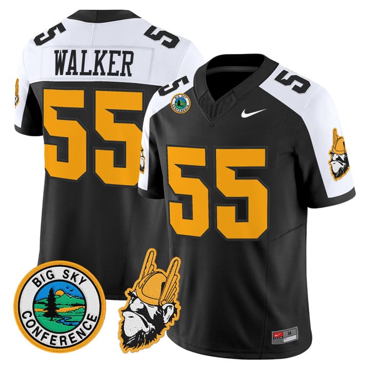 Wayne Walker Jersey #55 Idaho Vandals 1975 Throwback Limited Stitched