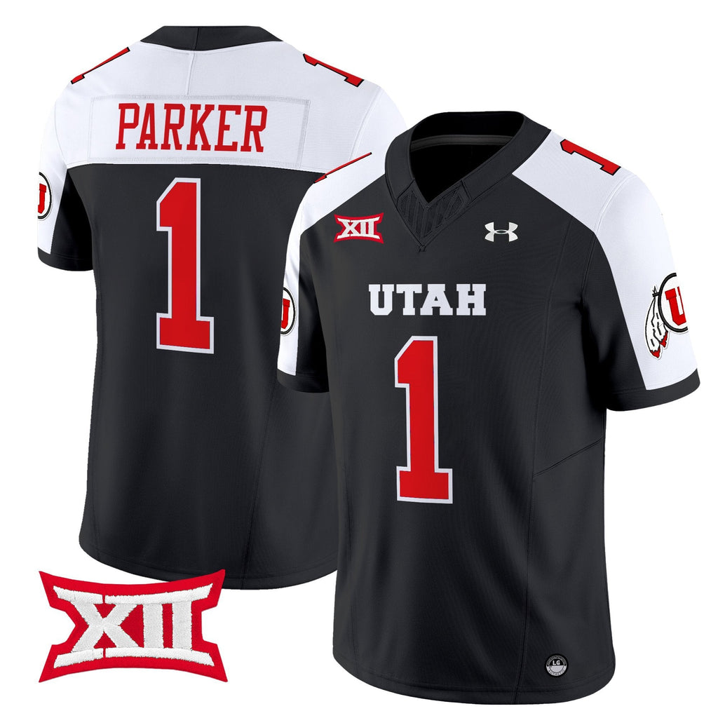 Wayshawn Parker Jersey #1 Utah Utes 2025 Vapor Limited Stitched