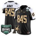 West Point Jersey #845 Army Black Knights 2025 Fenway Bowl Stitched
