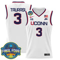 Diana Taurasi Jersey #5 UConn Huskies 2025 Big Eat Final Four Patch White