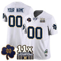 Custom Notre Dame Football 11x-Time National Champions Vapor Limited Jersey