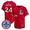 Whitey Herzog Jersey #24 St. Louis Cardinals City Connect Vapor Premier Limited Stitched