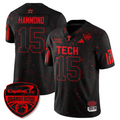 Will Hammond Jersey #15 Texas Tech Red Raiders Stranger Things Orange Bowl Stitched