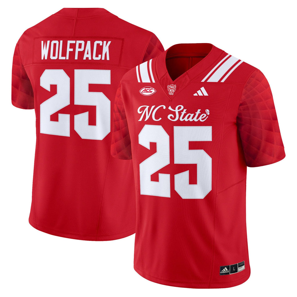 Wolfpack Jersey #25 NC State Wolfpack City of Oaks 2025 Limited Stitched