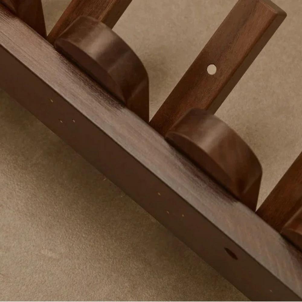 Piano Wooden Hook Wall Coat Rack