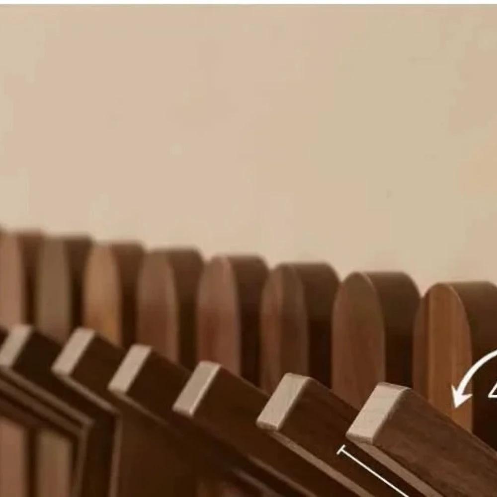 Piano Wooden Hook Wall Coat Rack
