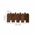 Piano Wooden Hook Wall Coat Rack