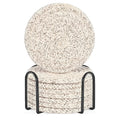 Woven Whirl Coaster Set | 8Pcs Set