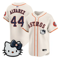 Yordan Álvarez Jersey #44 Houston Astros Hello Kitty Premier Stitched