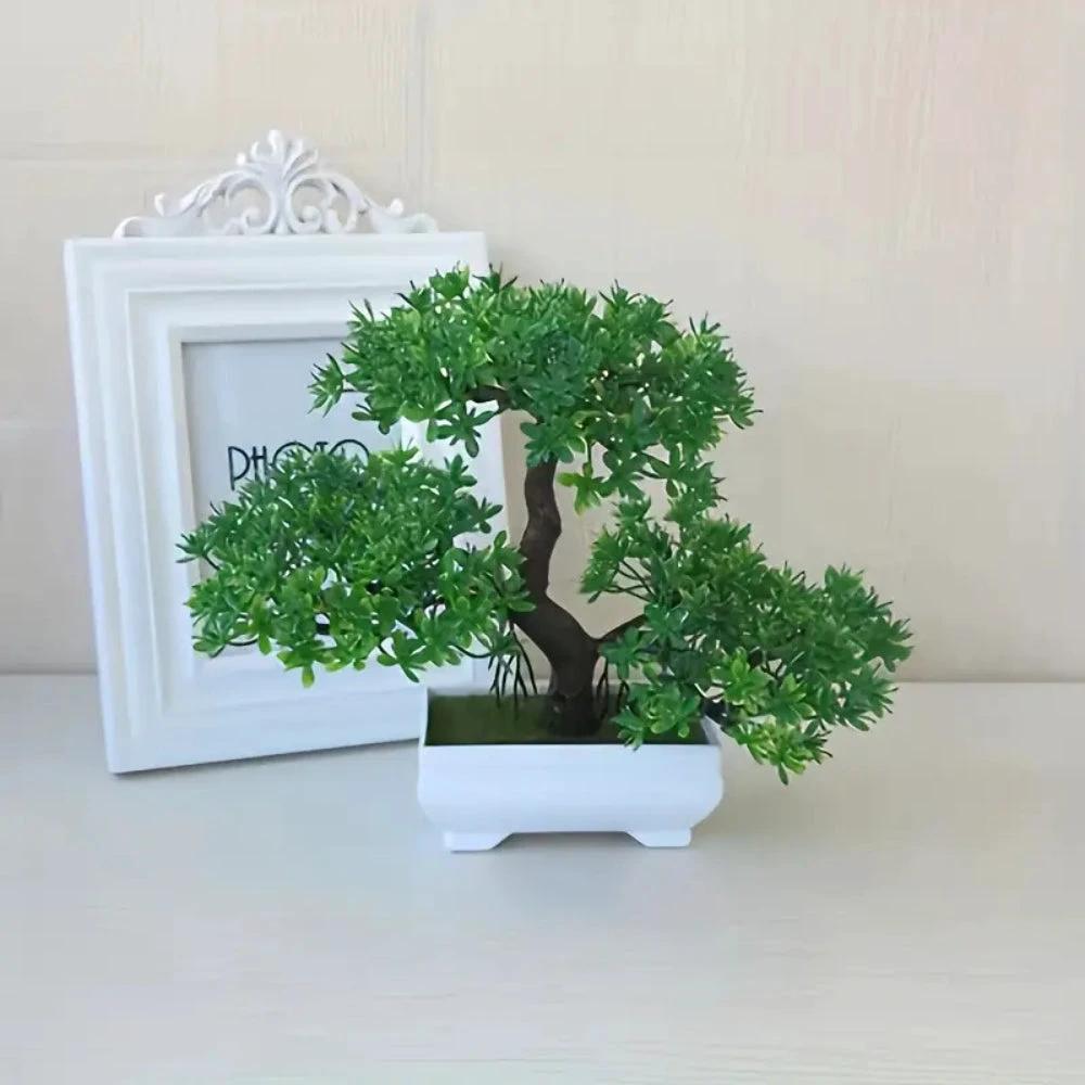 Yuriko Mini Artificial Bonsai Tree Desk Decor