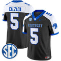 Zach Calzada Jersey #5 Kentucky Wildcats 2025 Limited Stitched