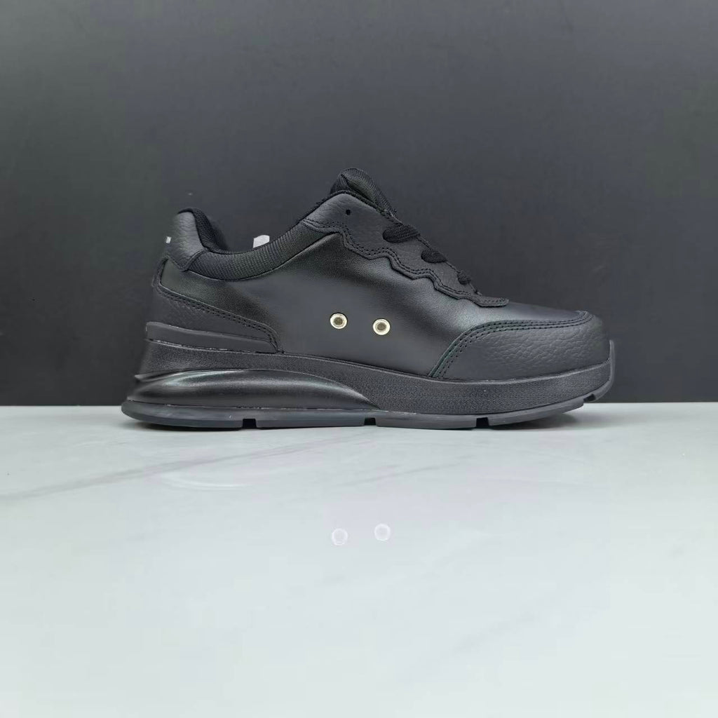 Luxury Lou Paris Classic Trainers Black Shoes Sneakers
