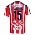 Chivas 2025-26 E. GUTIÉRREZ 15 Home Jersey – Red