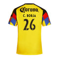 Club América 2025-26 C. Borja 26 Home Jersey – Yellow