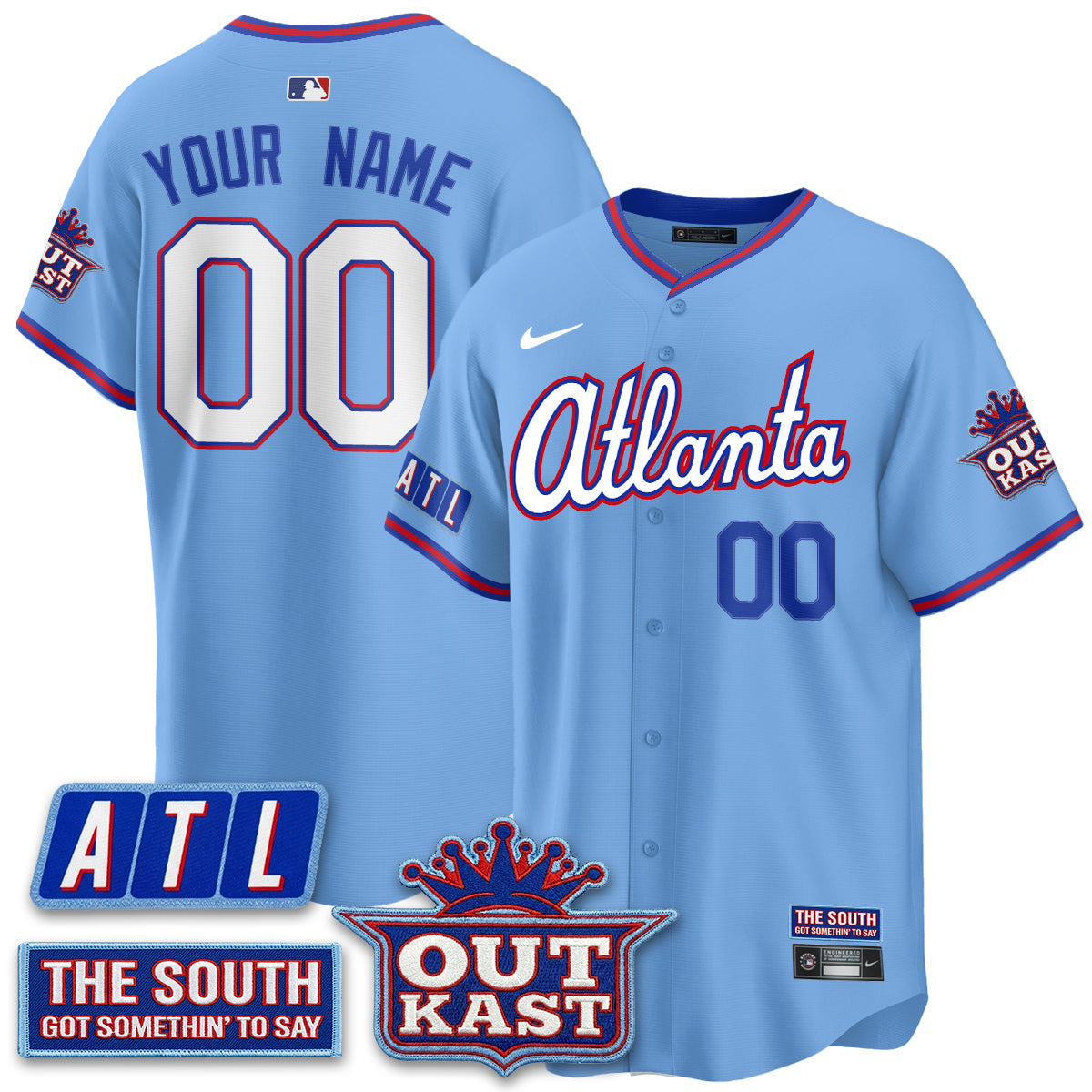 Atlanta Braves 2026 City Connect Vapor Limited Custom Jersey - All Stitched V3