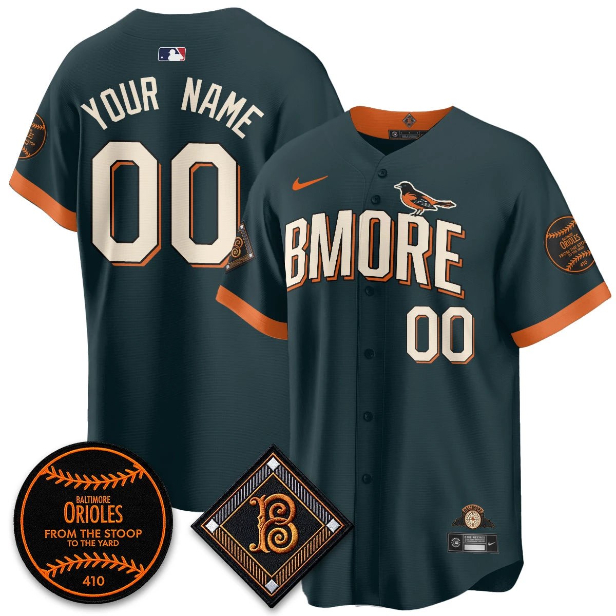 Baltimore Orioles 2026 Vapor Premier Limited Custom Jersey - All Stitched