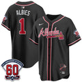 Men Atlanta Braves 2026 Black Out Style Vapor Limited Jersey - All Stitched