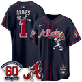 Men Atlanta Braves x Bunny Vapor Premier Limited Jersey - Stitched