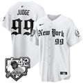 Men New York Yankees 2026 Jackie Robinson Day Gothic Vapor Limited Jersey - All Stitched