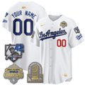 Los Angeles Dodgers 2026 New Era Gold Collection Vapor Custom Limited Jersey - B2B Champs - All Stitched