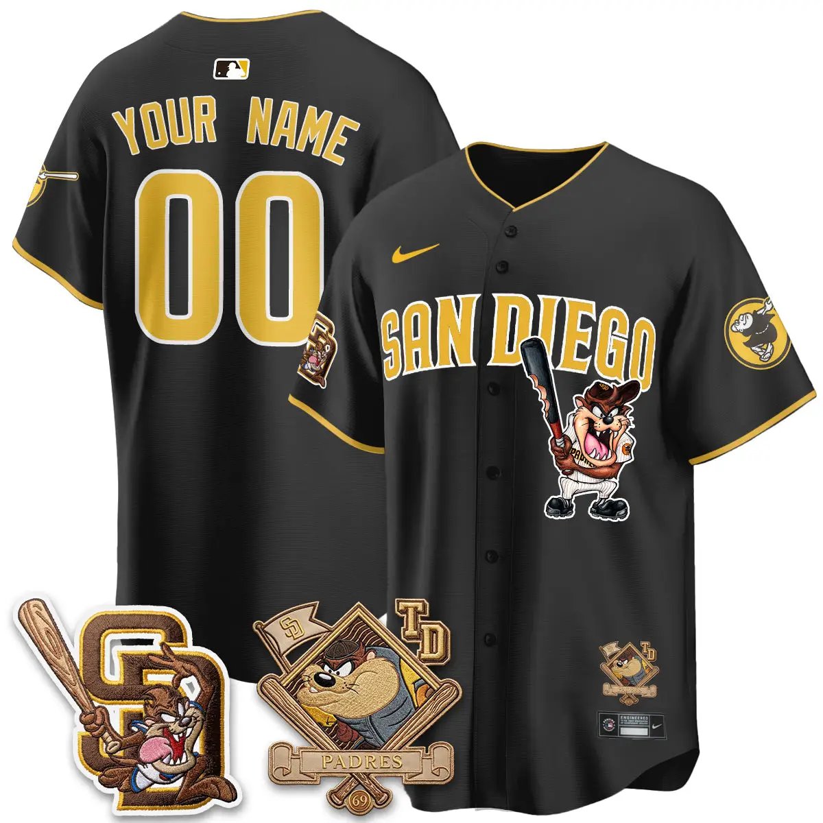 San Diego Padres x Cat 2026 Vapor Limited Custom Jersey - Stitched