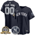 New York Yankees Alternate Custom Jersey - All Stitched