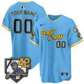 Milwaukee Brewers 2026 New Era Vapor Custom Limited Jersey - All Stitched
