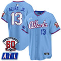 Men Atlanta Braves 2026 60th Anniversary Vapor City Connect Limited Jersey - All Stitched