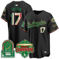 Men Los Angeles Dodgers Mexico Vapor Limited Jersey - 9x & B2B Champs - All Stitched