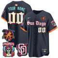 San Diego 2026 City Connect x Tony Gwynn Patch Vapor Premier Limited Custom Jersey - All Stitched