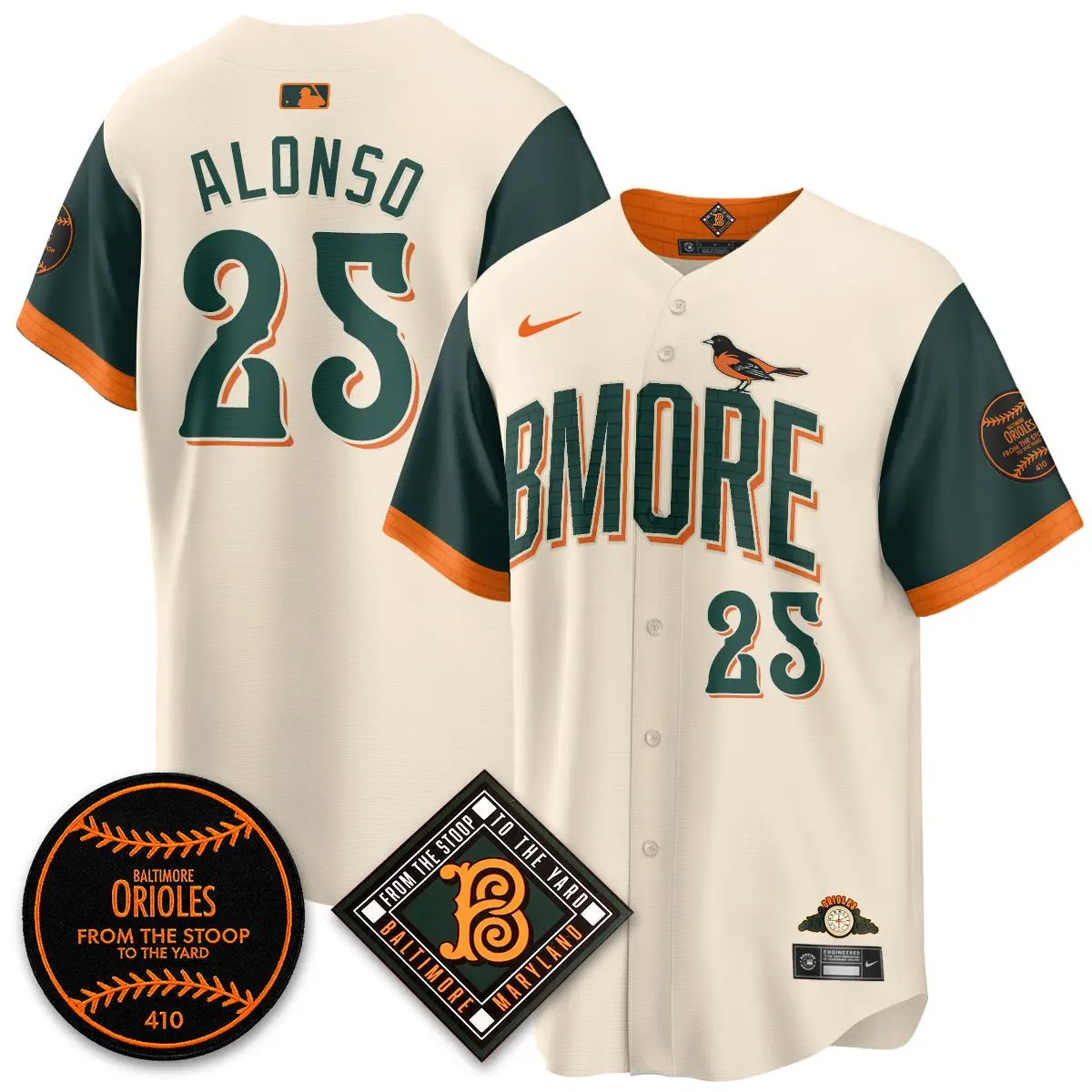 Men Baltimore Orioles 2026 City Connect Vapor Jersey - All Stitched