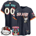 San Diego Padres 2026 City Connect x Meow KT Vapor Limited Custom Jersey - All Stitched