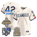 Men Los Angeles Dodgers 2026 Jackie Robinson New Era Vapor Limited Jersey - All Stitched