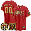Pittsburgh Pirates 2026 City Connect x One Piece Vapor Limited Custom Jersey - All Stitched