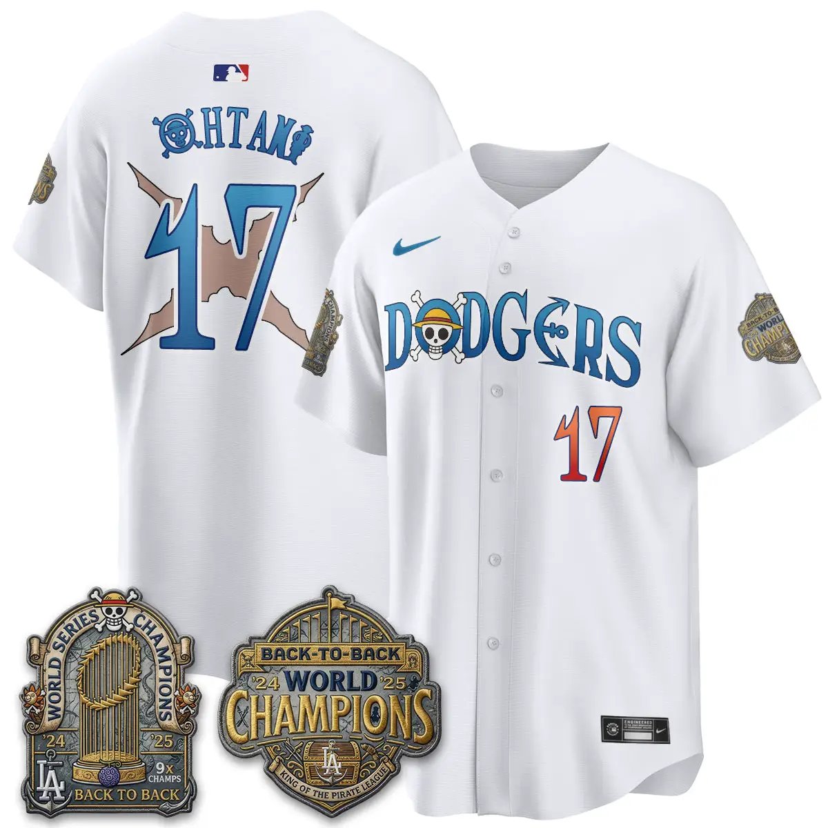 Men Los Angeles Dodgers Japanese Cartoon Vapor Limited Jersey - Stitched