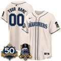 Seattle Mariners Randy Johnson Vapor Limited Custom Jersey V2- All Stitched